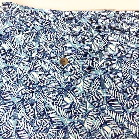 Gap Blue Printed Shorts size 16 - Picture 4 of 4